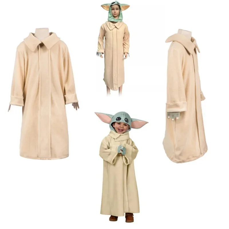 Baby Yoda Clothing - ABC1232025 Nouveau costume de cosplay Alien