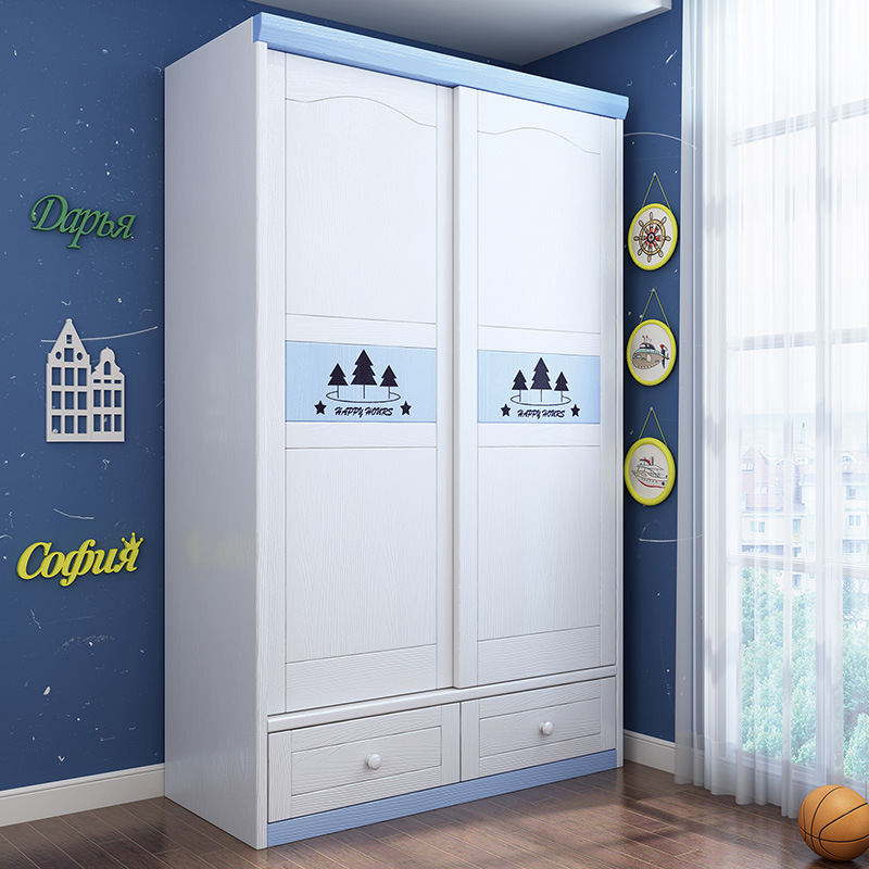 Baby Clothing Wardrobe - Armoire de rangement moderne en bois