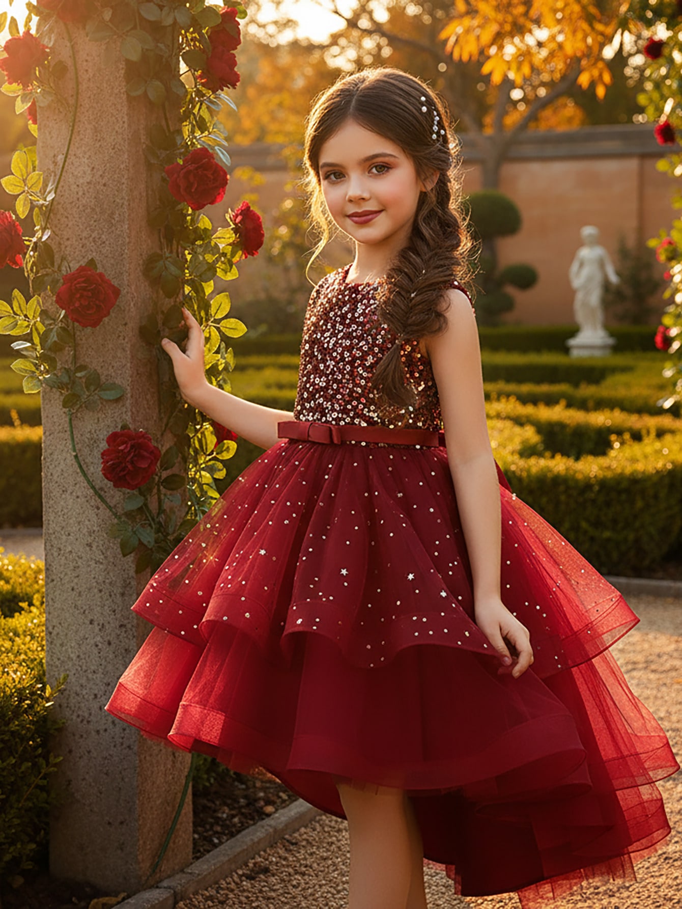 Baby Clothing Discount - Robe de princesse à fleurs et