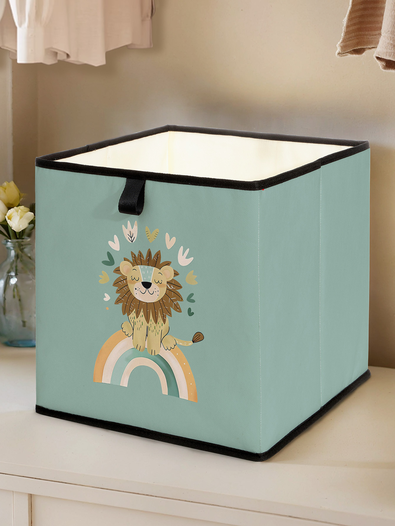 Baby Clothing Wardrobe - Boîte de rangement pliable à imprimé