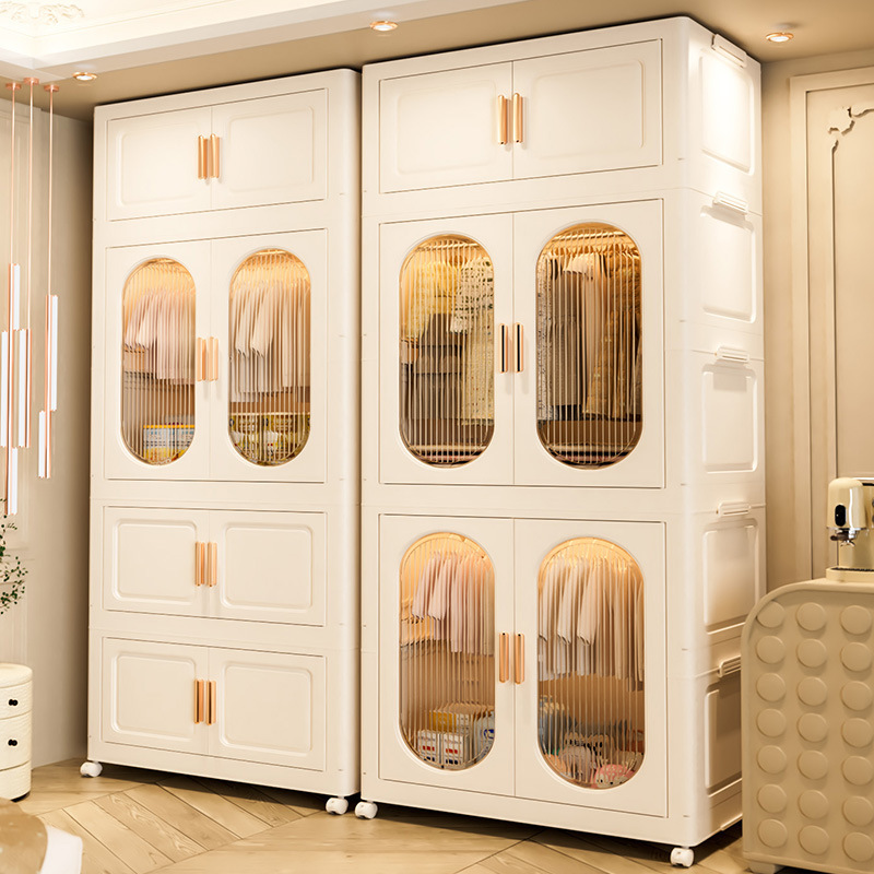 Baby Clothing Wardrobe - Armoire de rangement épaissie pour chambre