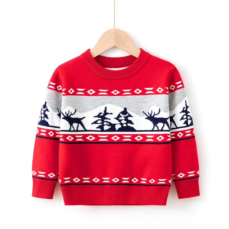 Pull chaud imprimé dessin anim - Baby Clothing Knitting Patterns avis et prix