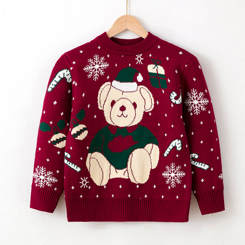 Pull chaud imprimé dessin anim - Baby Clothing Knitting Patterns avis et prix