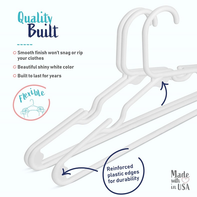Lot de 20 cintres en plastique - Baby Clothing Wardrobe avis et prix
