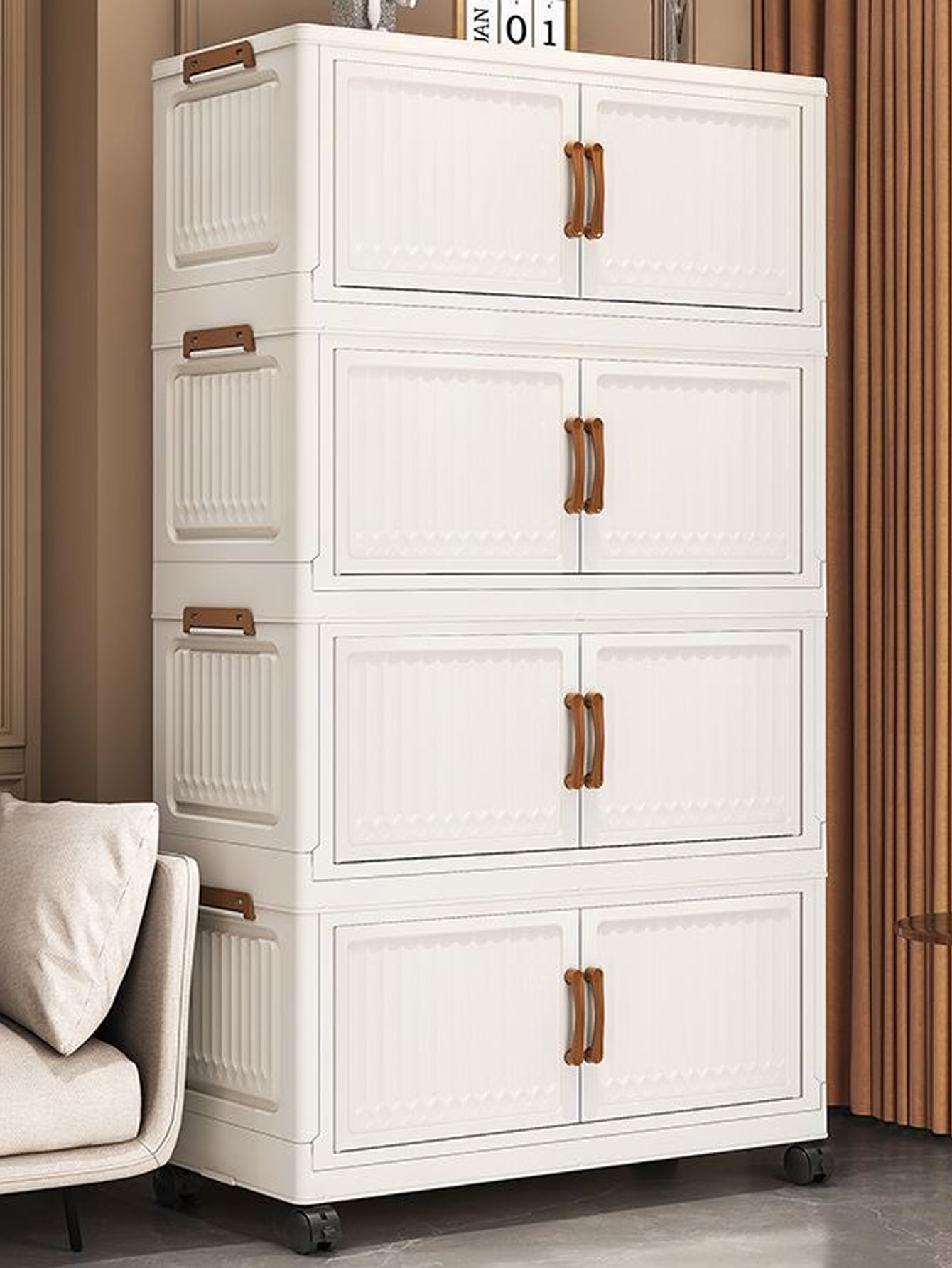 Armoire de rangement pliable e - Baby Clothing Wardrobe avis et prix