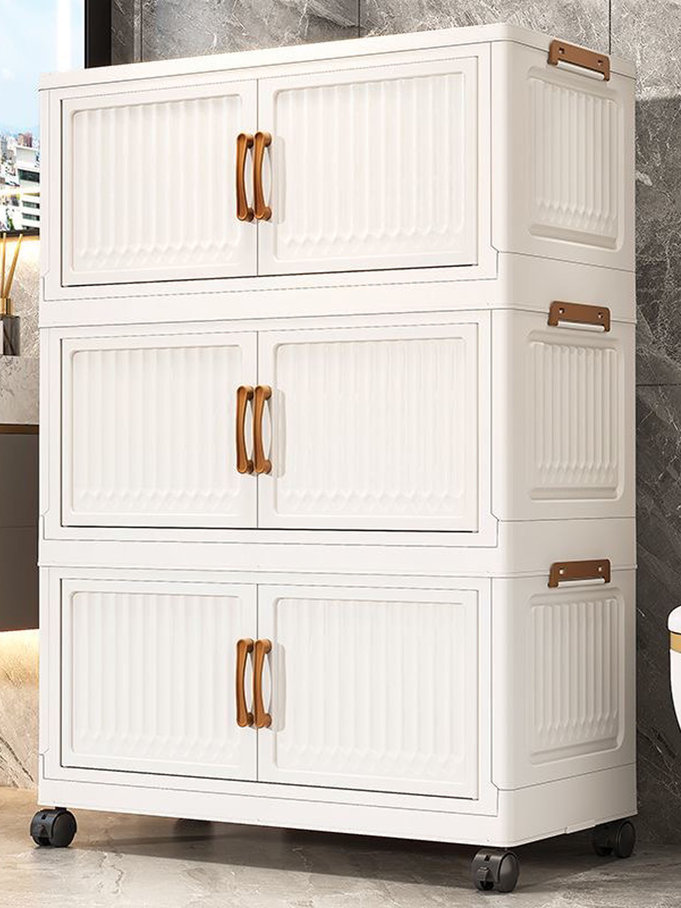 Armoire de rangement pliable e - Baby Clothing Wardrobe avis et prix
