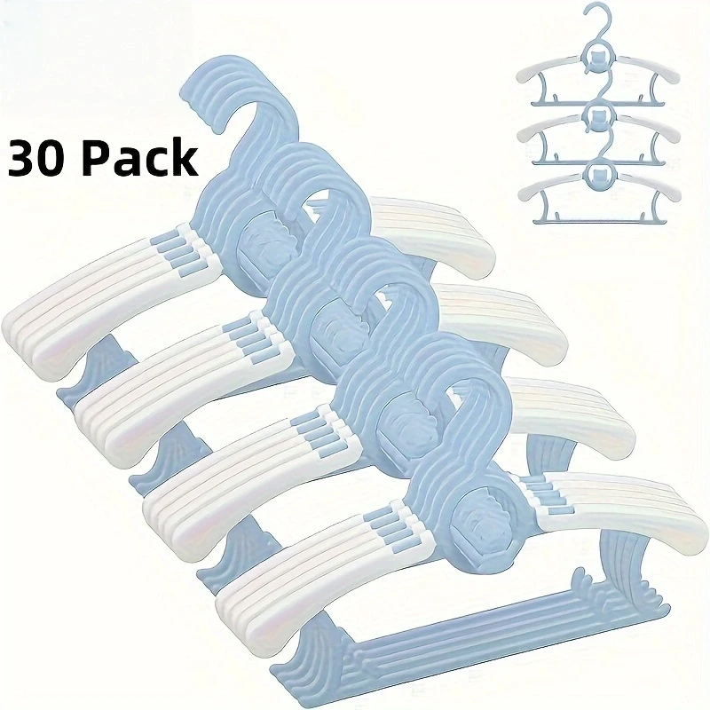Lot de 30 cintres rétractables - Baby Clothing Wardrobe avis et prix